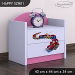 Nočna omarica Happy babies Vlak 20 SZN1